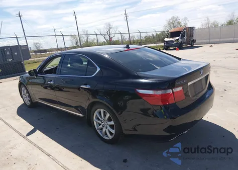 2007 Lexus Ls 460 L from USA, damaged, VIN JTHGL46F175003736